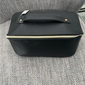 NWT Chico’s Black Accessory Bag Makeup Cosmetics Zippered Women's Bag